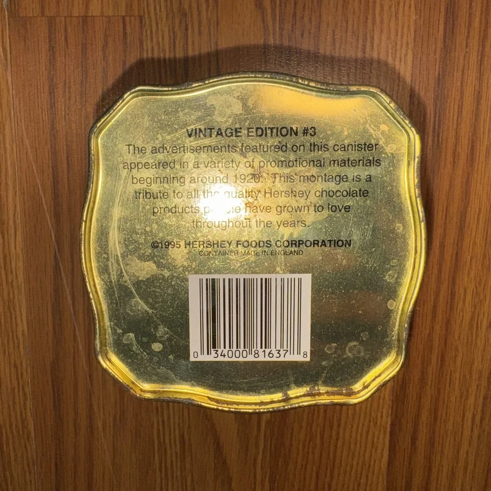 1995 Hershey's Chocolates Vintage Advertising Tin Edition #3